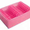 PP FLUTE CRATE WITH DIVIDERS